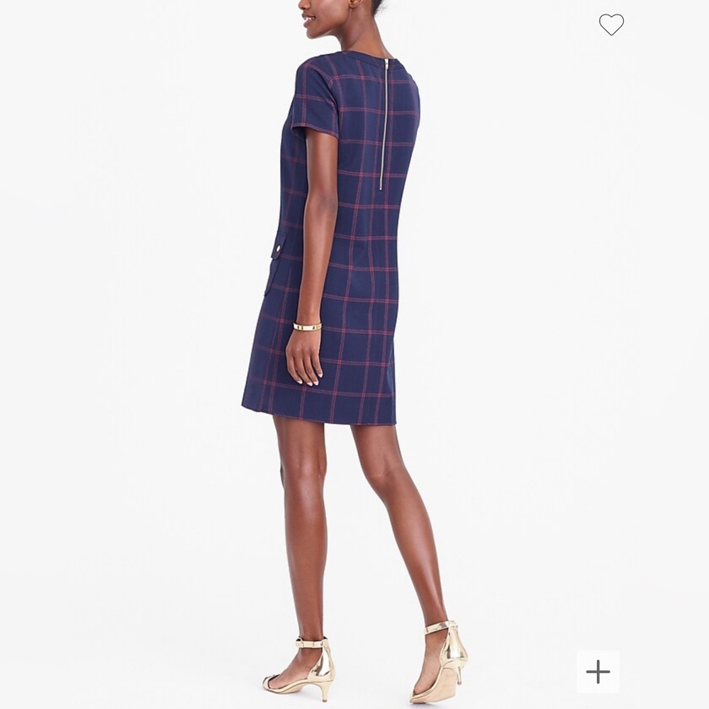J. Crew Relaxed Printed Pocket Dress